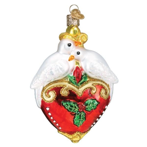 Old World Christmas Two Turtle Doves Ornament - Shelburne Country Store
