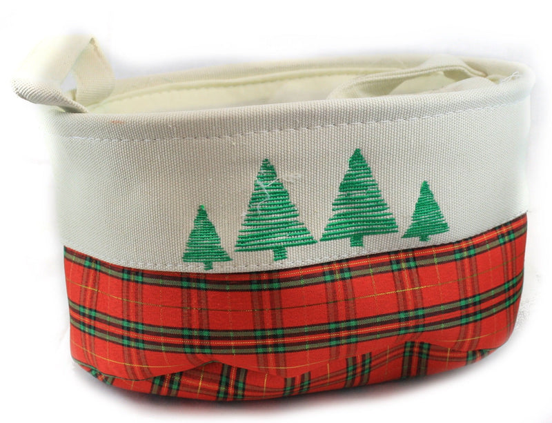 Holiday Basket Tree Plaid - - Shelburne Country Store
