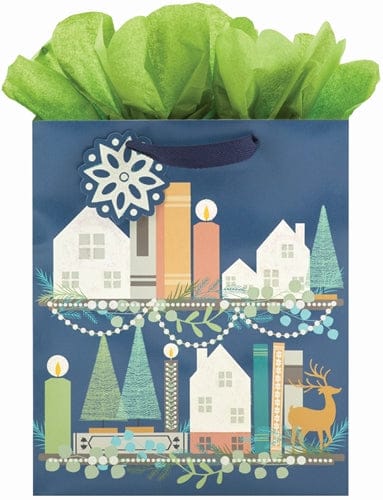 Holiday Mantel Large Gift Bag - Shelburne Country Store