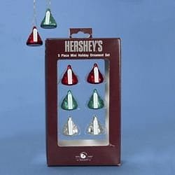 Hershey Kurt Adler Plastic Hershey's Mini Kisses Ornament, Set Of 6 - Shelburne Country Store