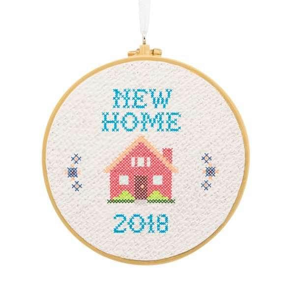 New Home 2018 Stitched Ornament - Shelburne Country Store