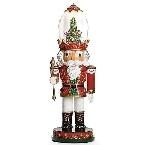 Musical Nutcracker with Rotating Snowglobe Hat - Shelburne Country Store