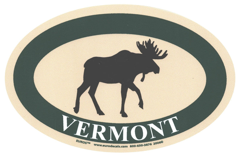Vermont Euro Sticker - - Shelburne Country Store