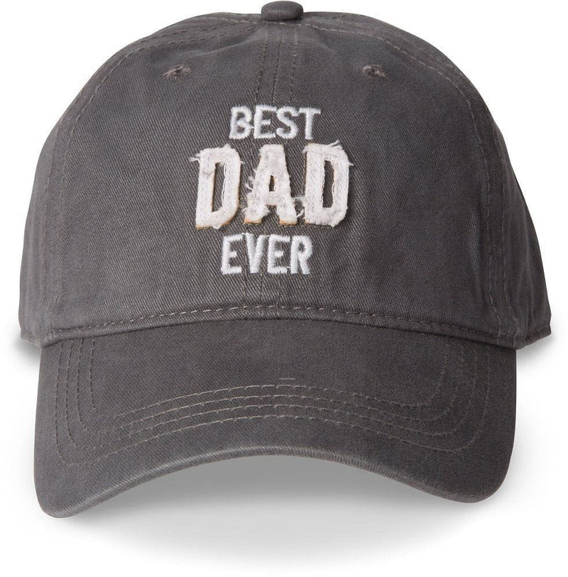 Best Dad Ever Dark Grey  Adjustable Hat - Shelburne Country Store