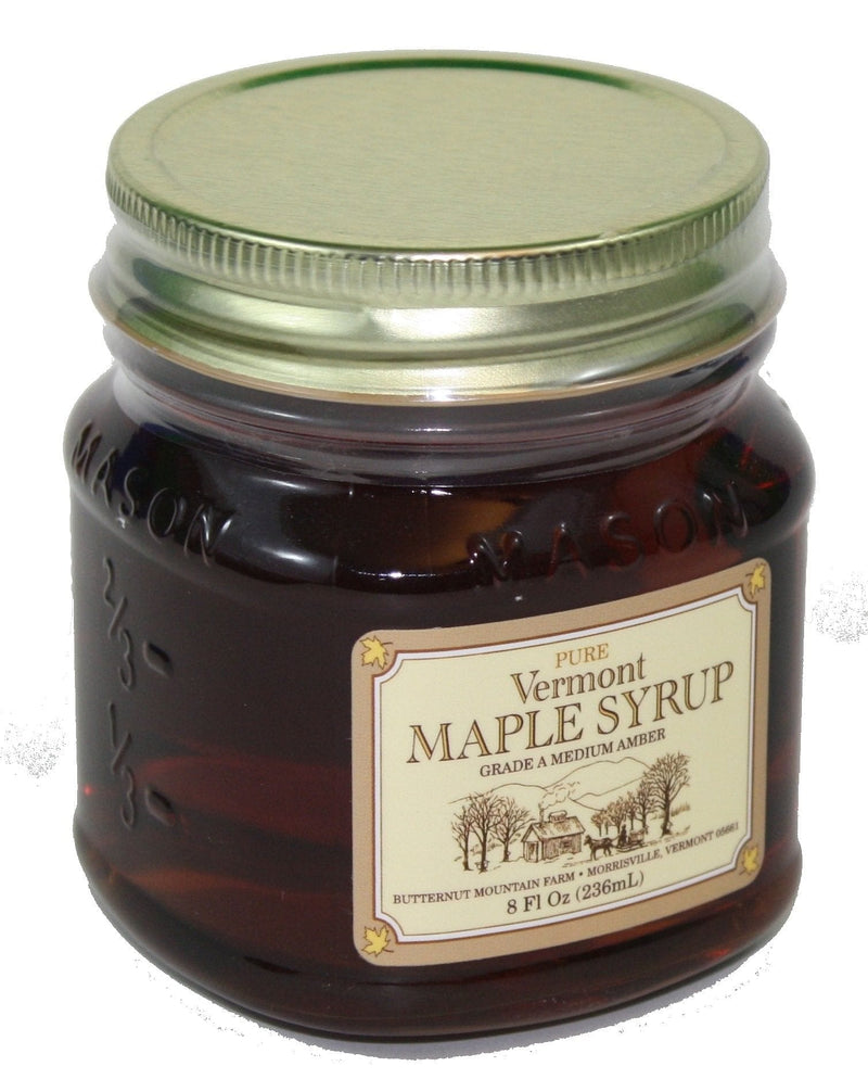 8 oz Mason Jar Maple Syrup - Shelburne Country Store