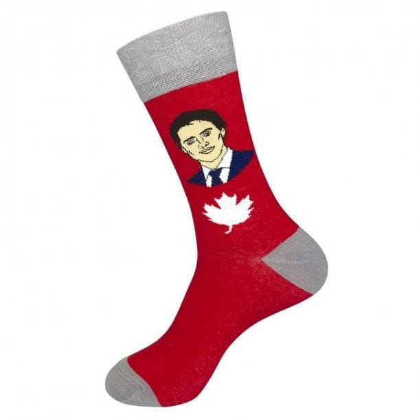 Justin Trudeau Socks - Shelburne Country Store