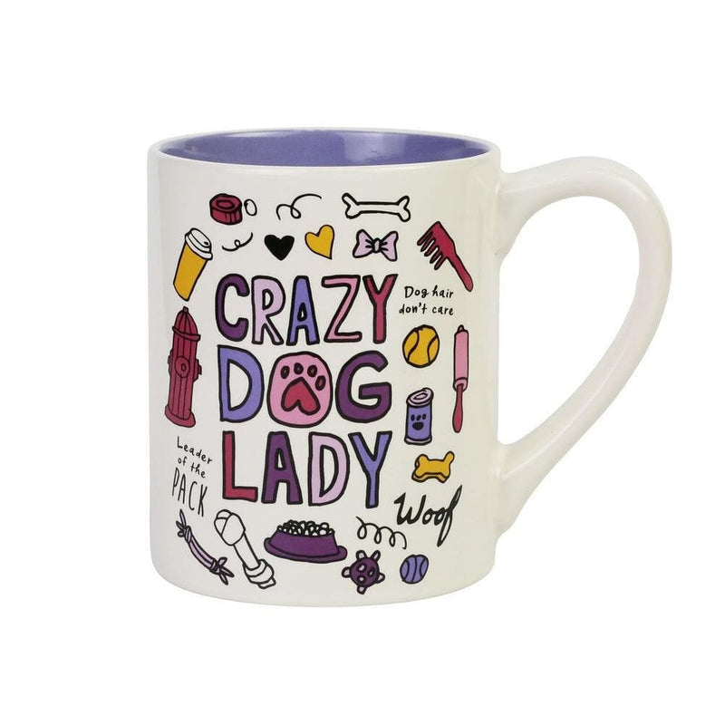 14 oz Coffee Mug - Crazy Dog Lady - Shelburne Country Store