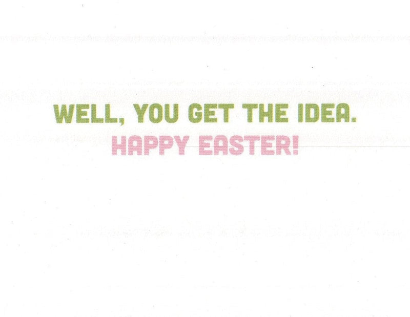 I Love you This Much Easter Greeting  Card - Shelburne Country Store
