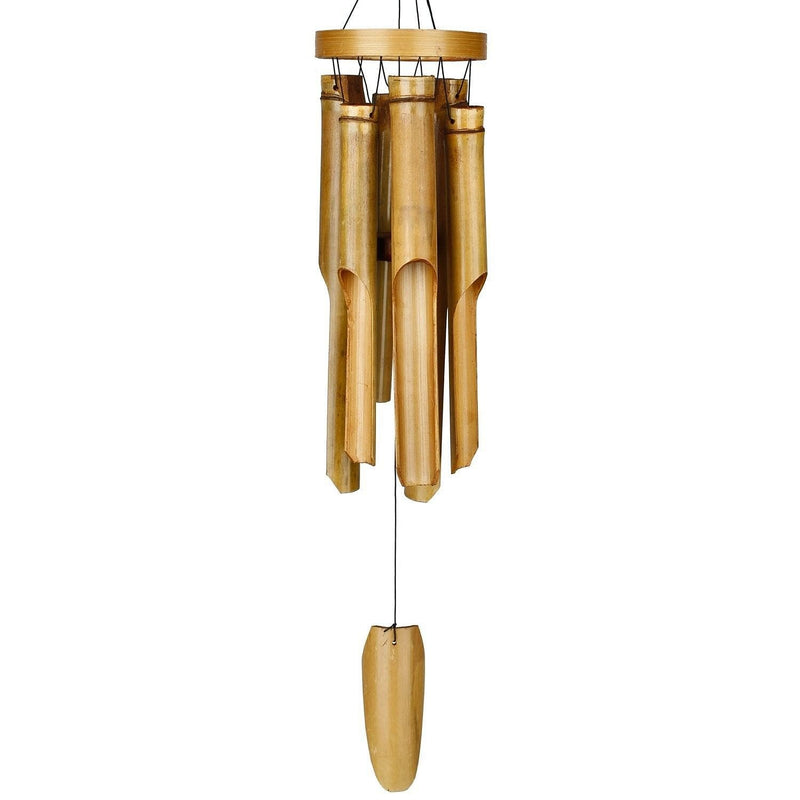 Ring Bamboo Chime - Large - Natural - Shelburne Country Store