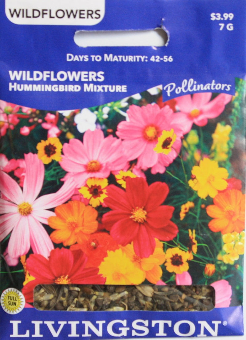 Seed Packet - Wildflowers - Hummingbird Mix - Shelburne Country Store
