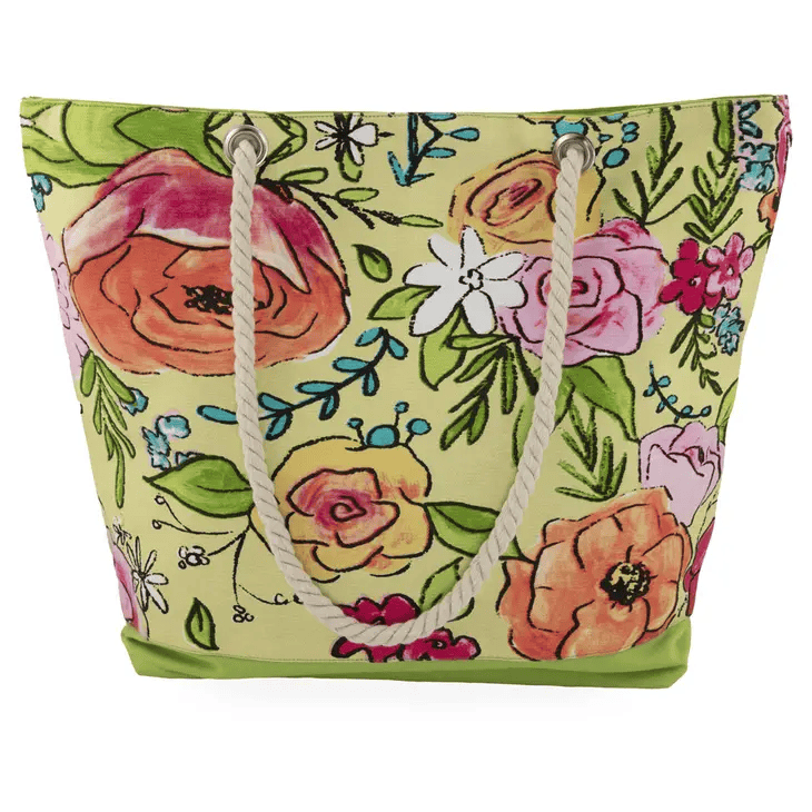 Flower Party Tote Bag - Shelburne Country Store