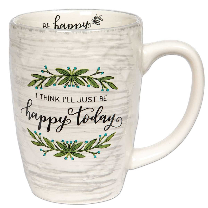 Simple Inspirations Just Be Happy Mug - Shelburne Country Store