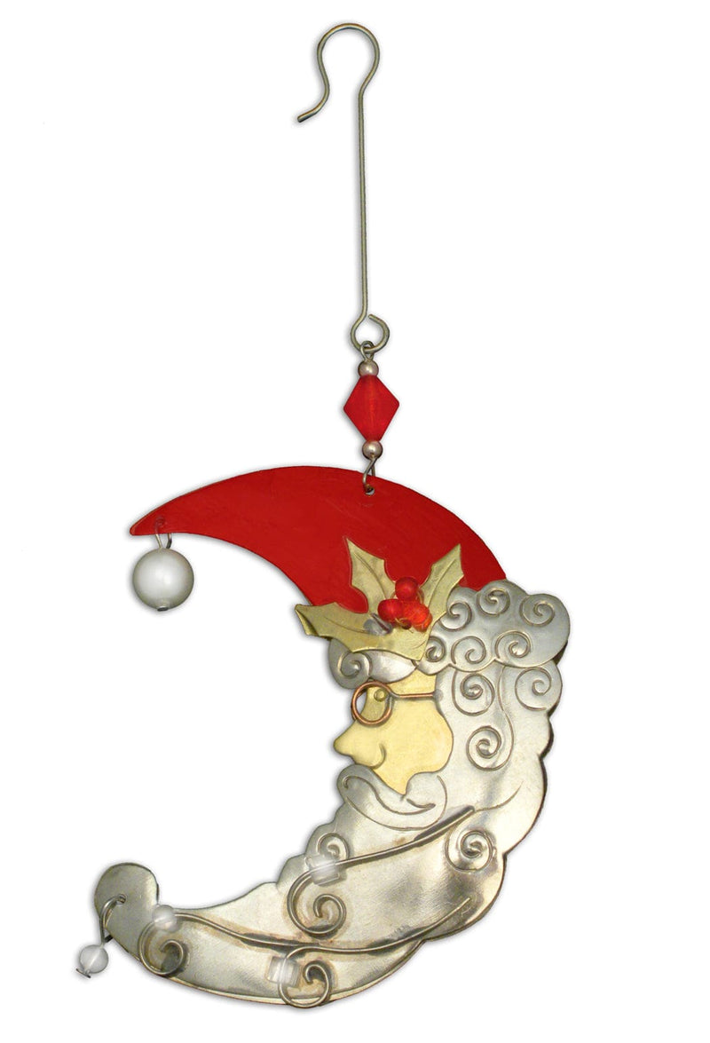 Santa Moon Ornament - Shelburne Country Store
