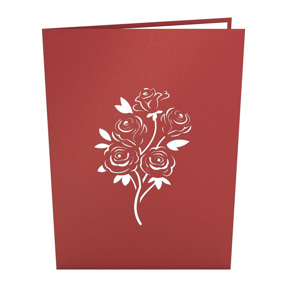 Rose Bouquet Lovepop Card - Shelburne Country Store