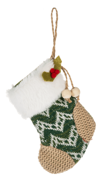 Mini Christmas Stocking - Style 1 - Shelburne Country Store