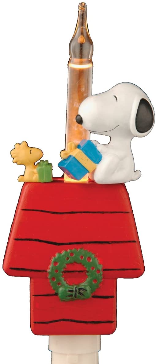 Peanuts Snoopy and Woodstock Bubble Night Light - Shelburne Country Store