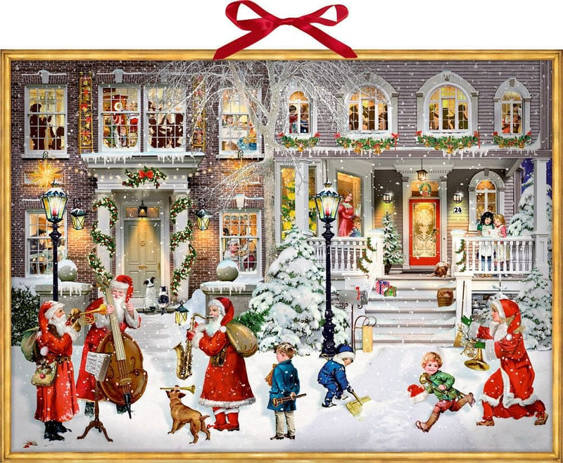 Huge Musical Advent Calendar - Christmas Carols - Shelburne Country Store