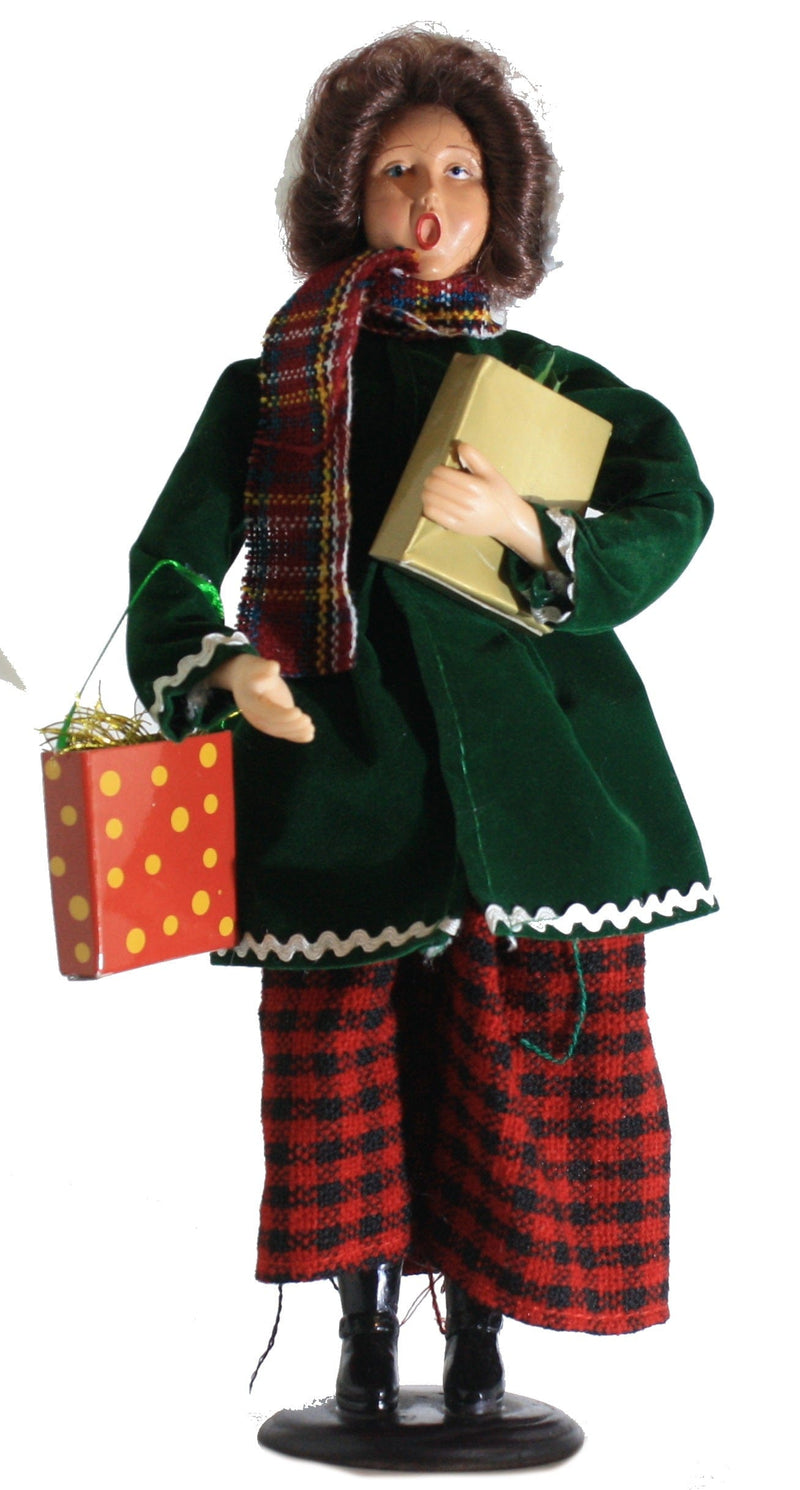 Christmas Caroler 12 inch - - Shelburne Country Store