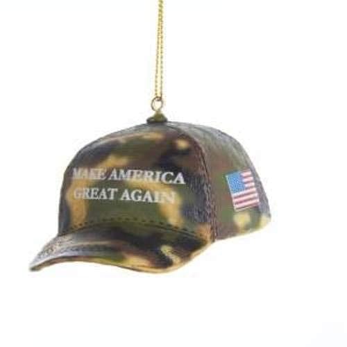 Camouflage Make America Great Again Hat Ornament - Shelburne Country Store