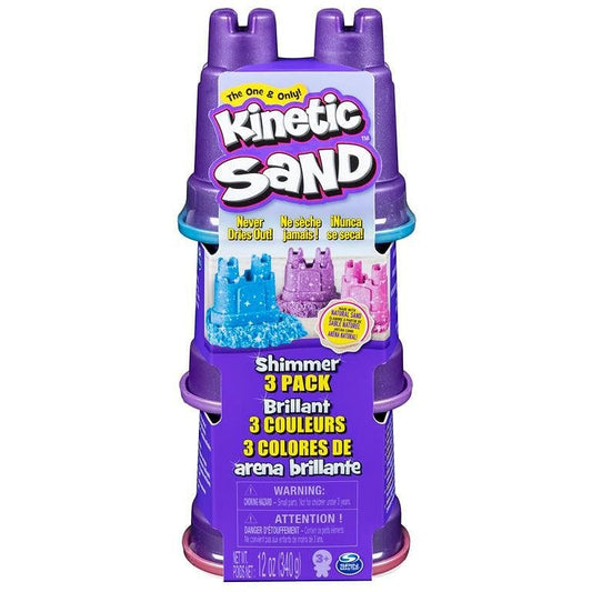 Shimmer Kinetic Sand 3 x 4 oz - Shelburne Country Store