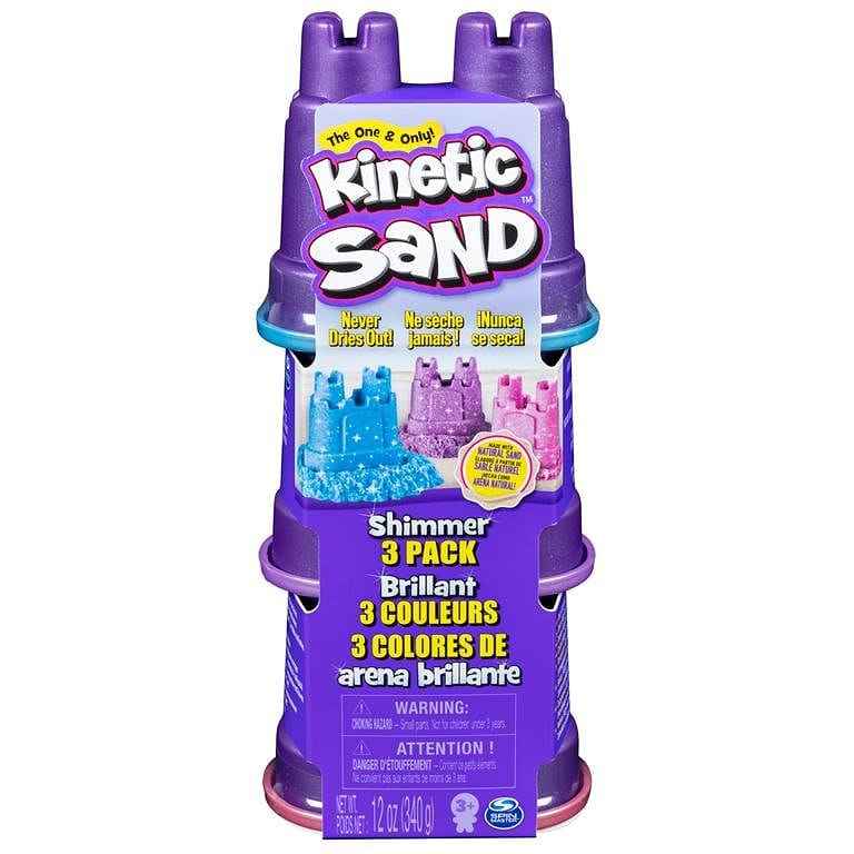 Shimmer Kinetic Sand 3 x 4 oz - Shelburne Country Store