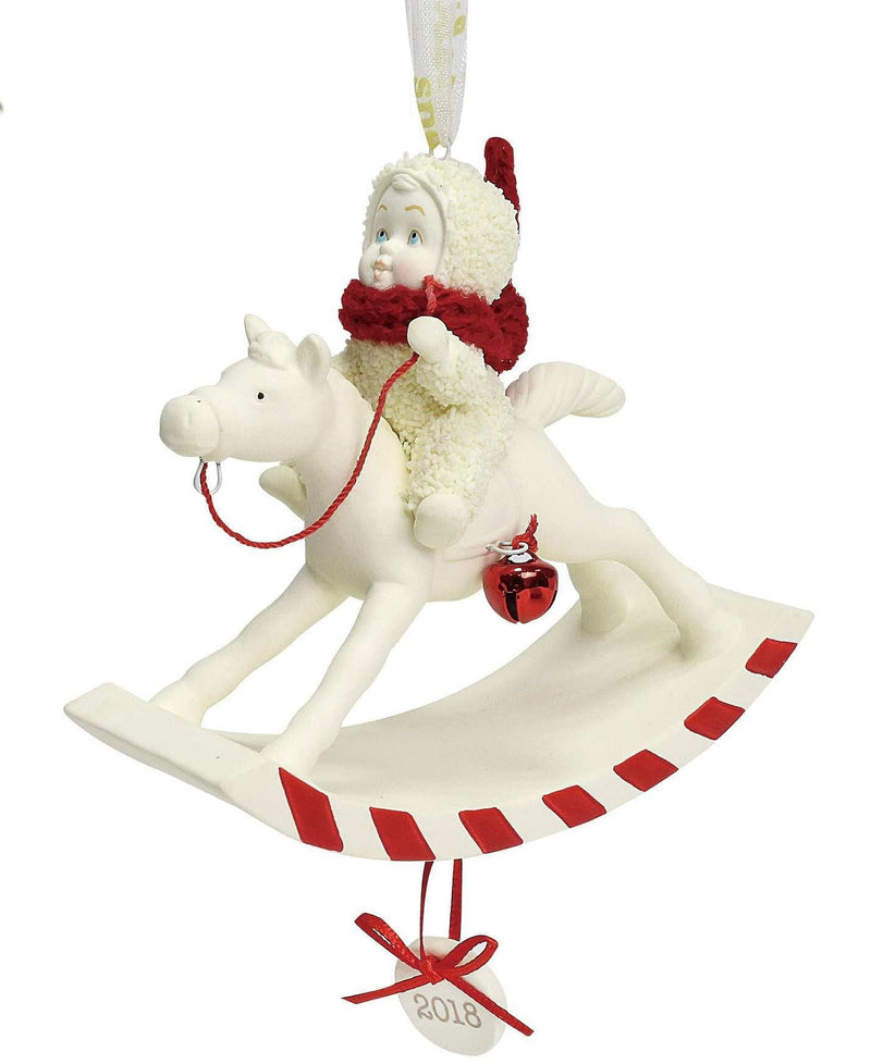 Peppermint Pony Ornament - Dated 2018 - Shelburne Country Store