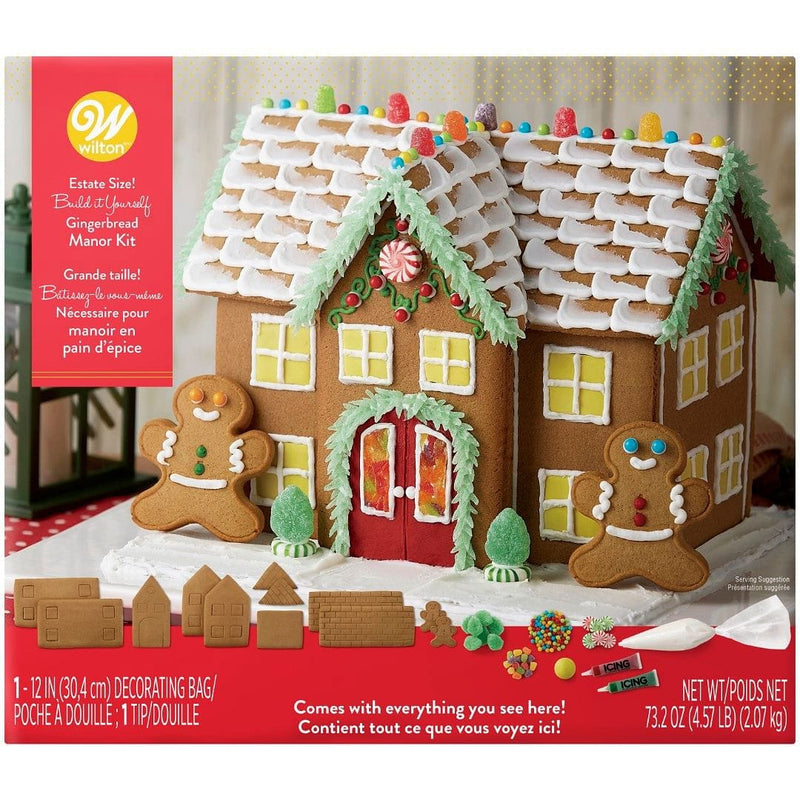 Wilton Build-It-Yourself Gingerbread Manor Decorating Kit - Shelburne Country Store