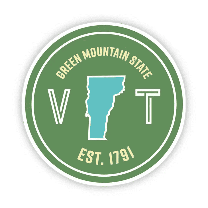 Green Mountain State of Vermont Sticker - Shelburne Country Store