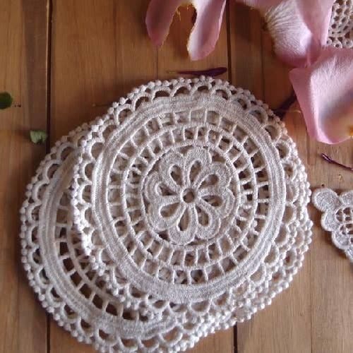 Cotton Crochet Round Doilies 6/pack - Shelburne Country Store