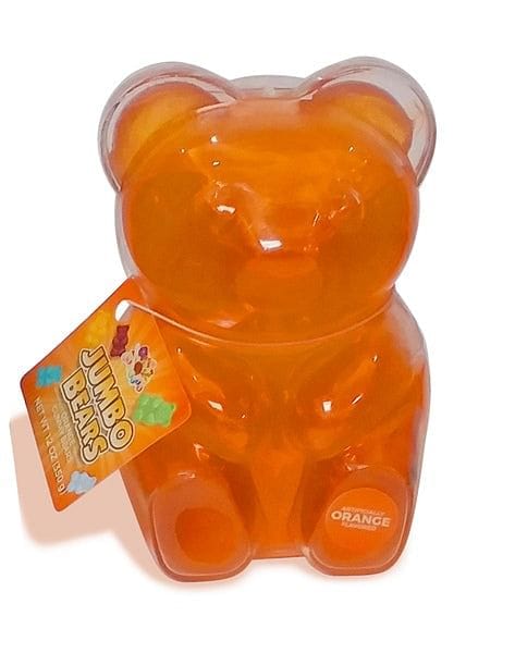 Jumbo 12 ounce Gummy Bear - Orange - Shelburne Country Store