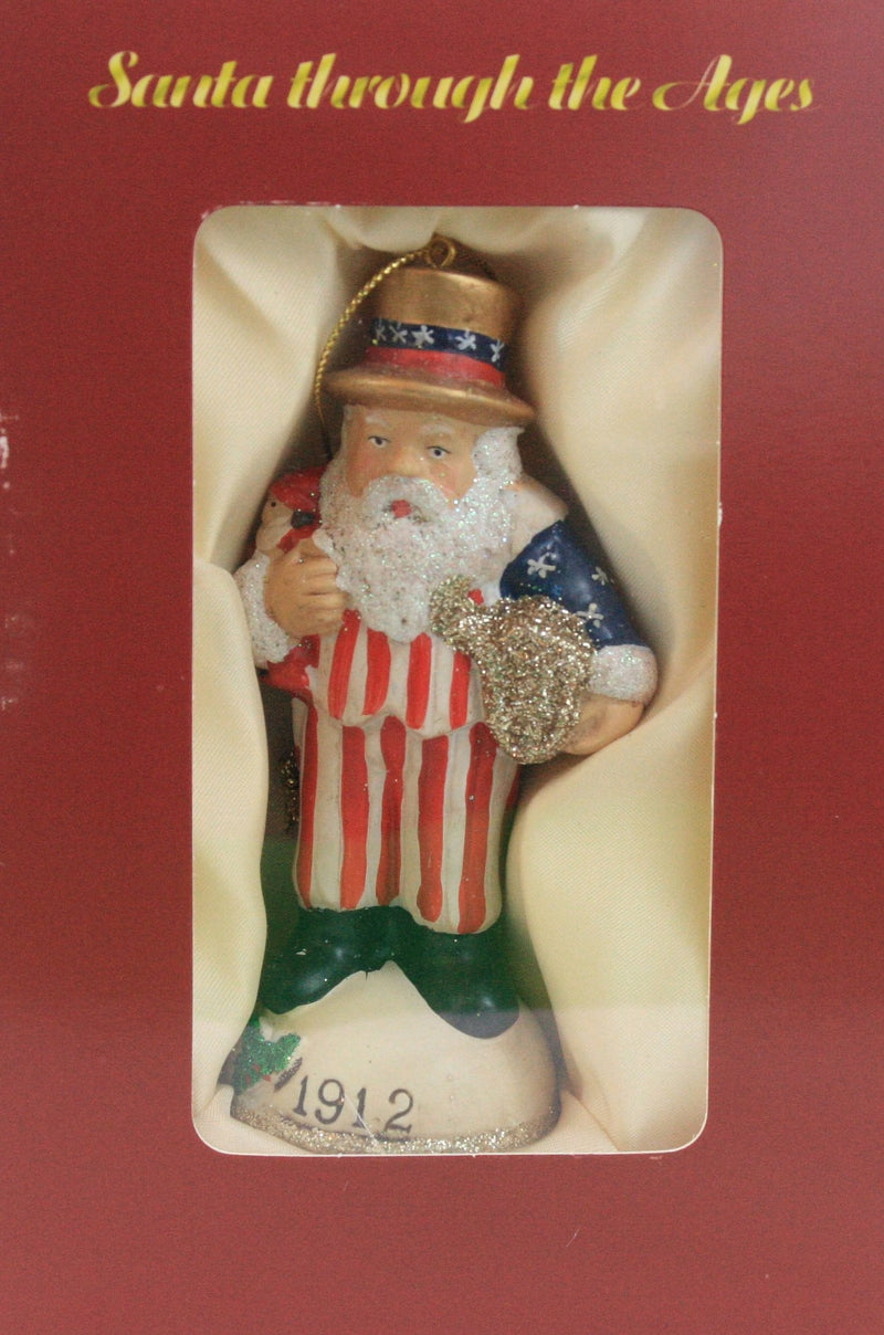 Santa Thru The Ages Ornament - - Shelburne Country Store