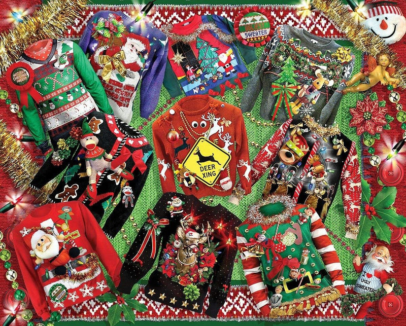Ugly Christmas Sweater Puzzle - 1000pc - Shelburne Country Store