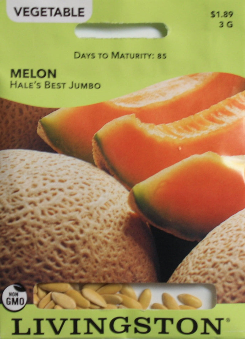 Seed Packet - Melon - Hale'S Best Jumbo - Shelburne Country Store