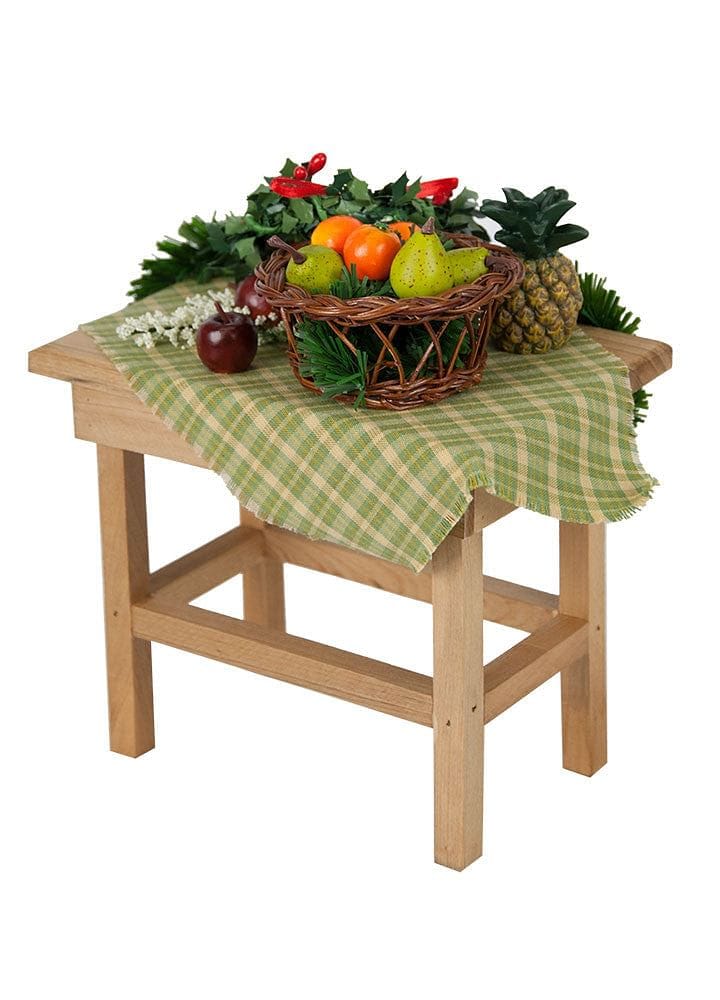 Byers Choice Wreath Table - Shelburne Country Store
