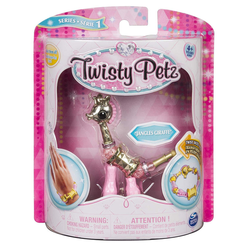 Twisty Petz - Jangles Giraffe - Make a Bracelet or Twist into a Pet - Shelburne Country Store