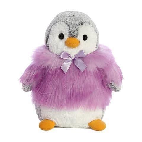 Pom Pom Penguin Purple  Winter Coat - Shelburne Country Store