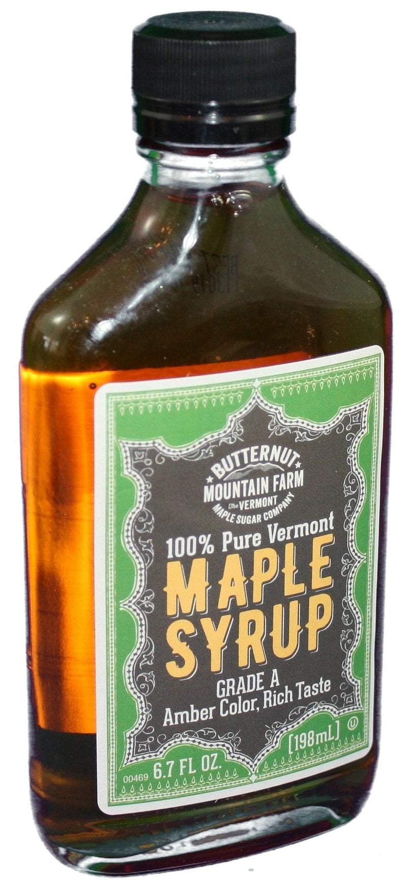 Maple Syrup in a Glass Flask Screw Top - - Shelburne Country Store