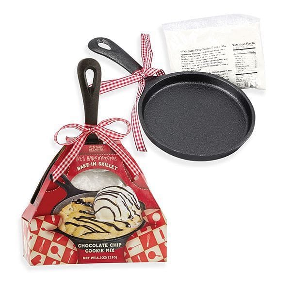 Vintage Cast Iron Skillet with Cookie Mix - - Shelburne Country Store