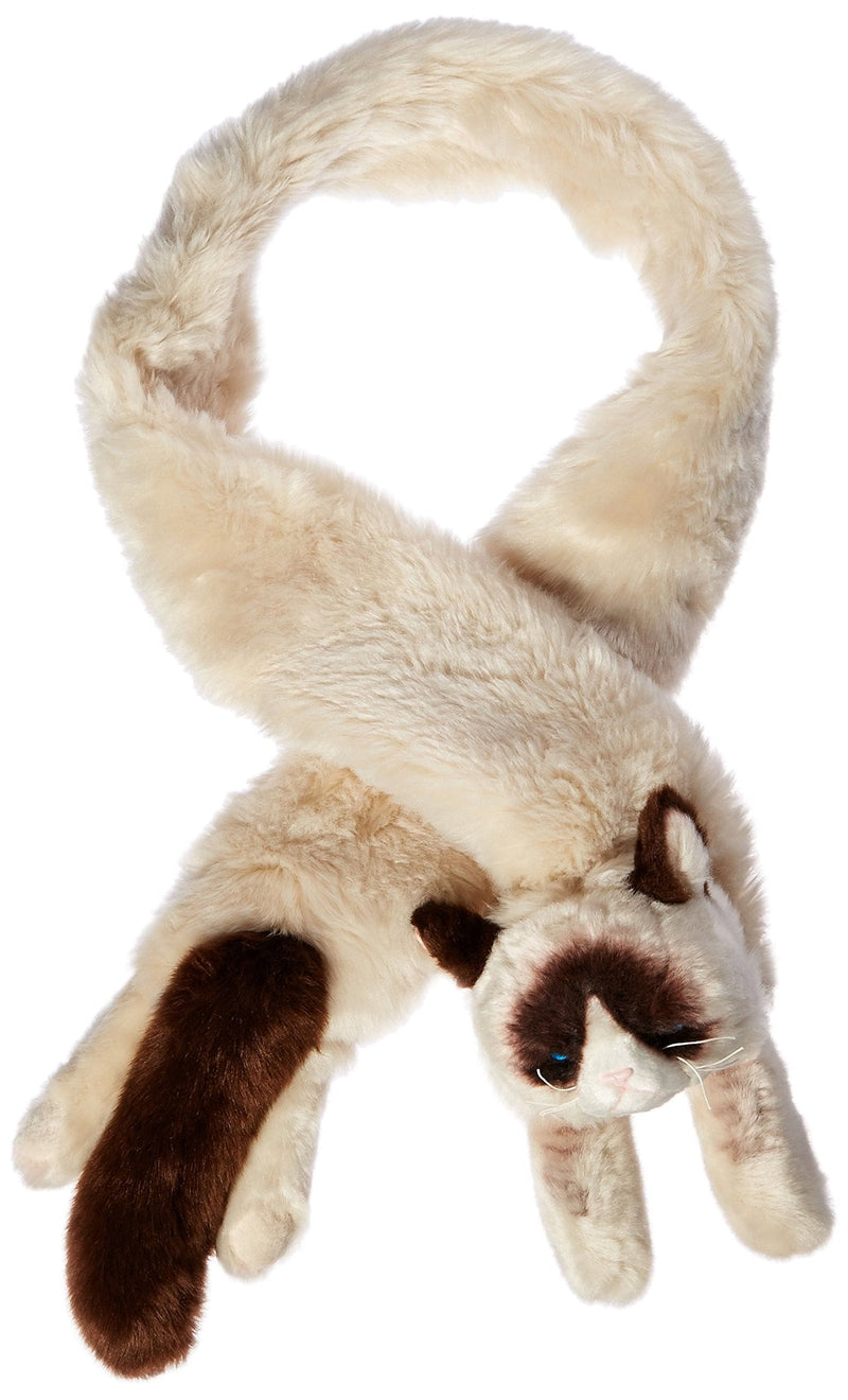 Grumpy Cat Realistic Scarf Plush - Shelburne Country Store