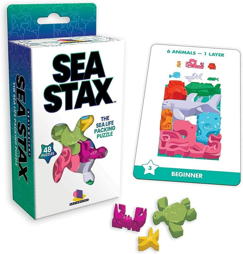 Brainwright Sea Stax, The Sea Life Packing Puzzle - Shelburne Country Store