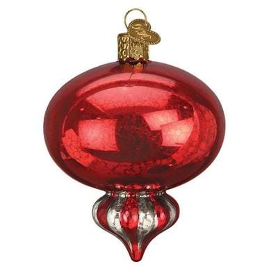 Red Peppermint Reflection Ornament - Shelburne Country Store