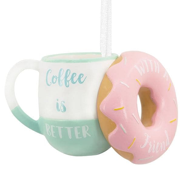Coffee & Donut - Friends Ornament - Shelburne Country Store