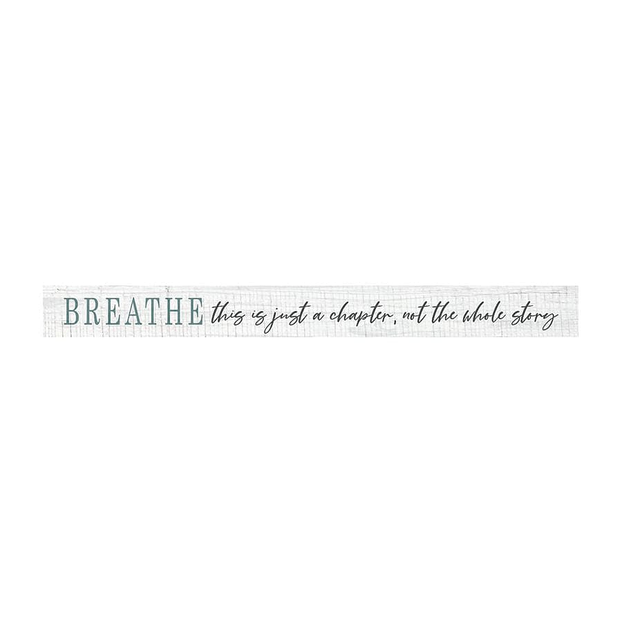 Breathe  - Shelf Sitter - White - Shelburne Country Store