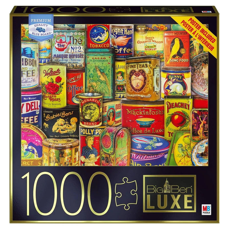 Big Ben Luxe 1000-Piece Jigsaw Puzzle - Antique Advertising - Shelburne Country Store