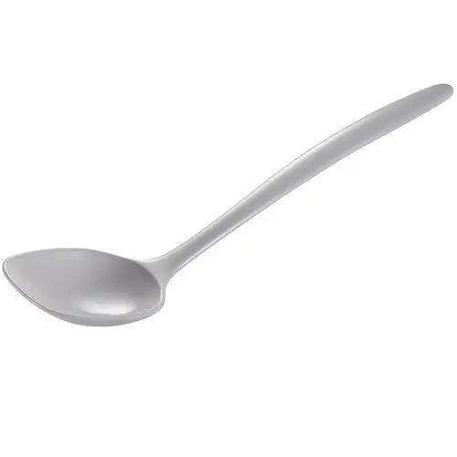 Cooking Spoon - 12" Melamine White - Shelburne Country Store