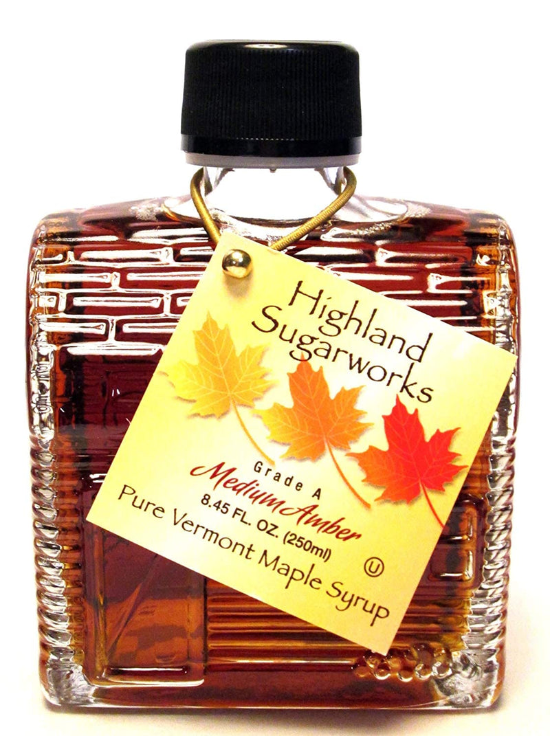 Vermont Maple Syrup in a Glass Cabin - 8.45 oz - Shelburne Country Store