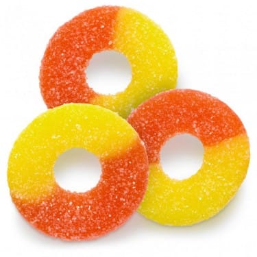 Peach Rings - 1 Pound - Shelburne Country Store