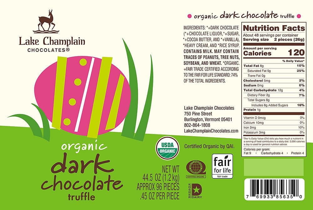 Dark Truffle  Organic Egg - Shelburne Country Store