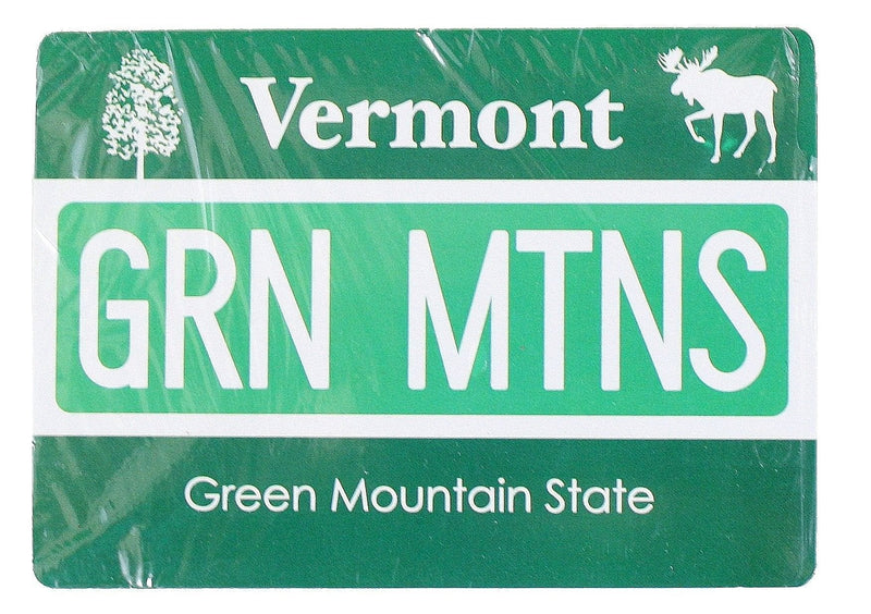 Playing Cards Vermont License Plate - Shelburne Country Store