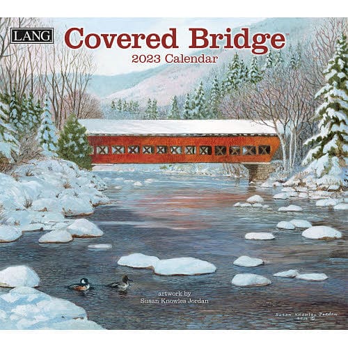 Covered Bridge 2023 Wall Calendar - Shelburne Country Store